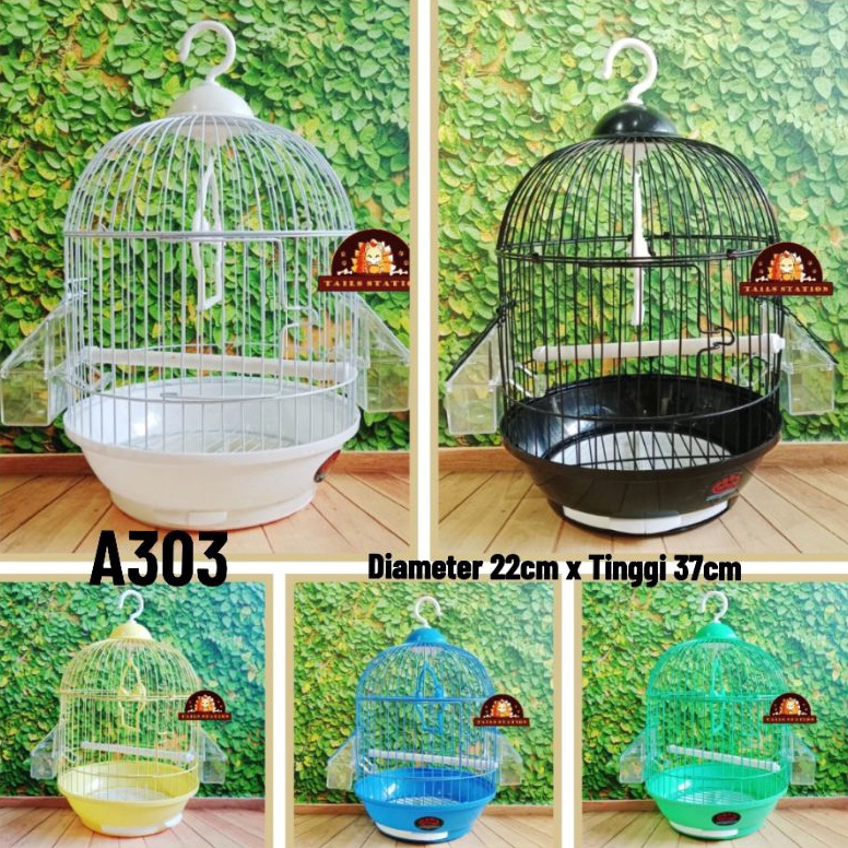 Produk A303 Kandang Besi Burung Pleci Lovebird Murai Dayang Bird Cage Kecil 73