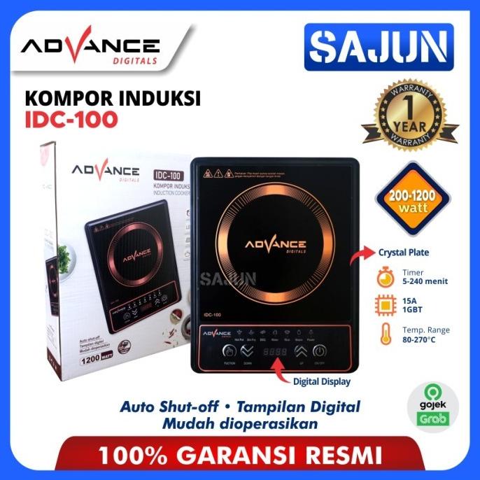 Kompor Listrik Induksi Advance Idc100 Induction Cooker Advance Idc-100 Yukanatarika