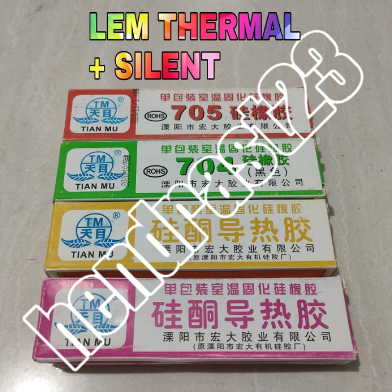 

LEM THERMAL / LEM HPL / LEM SILENT / TIAN MU / THERMAL GLUE / LEM LAMPU / HEATSINK / ALUMINIUM