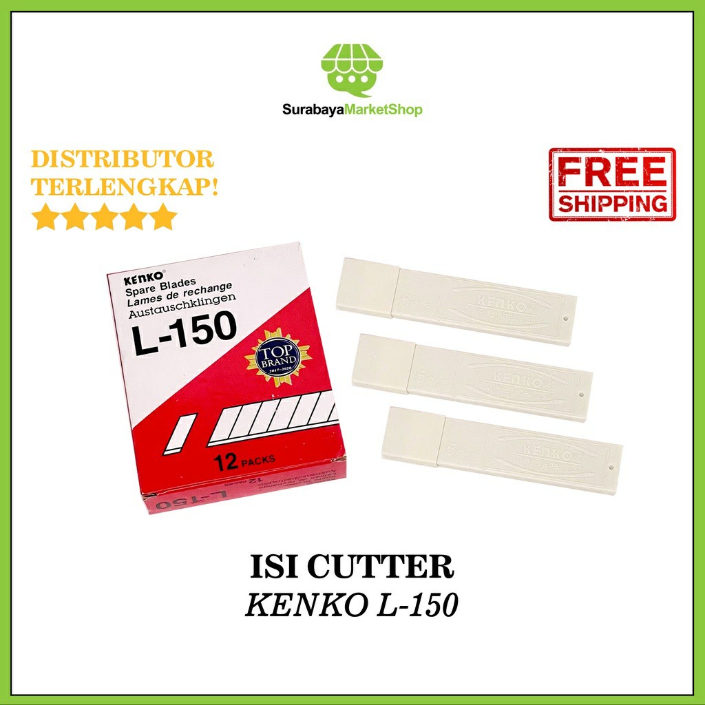 

ISI CUTTER KENKO L-150 BLADE REFILL (1 PACK)