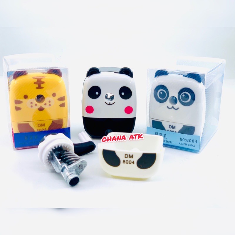 

SERUTAN MEJA RAUTAN CUTE BEAR PANDA PUTAR PENSIL SHARPENER VANCO