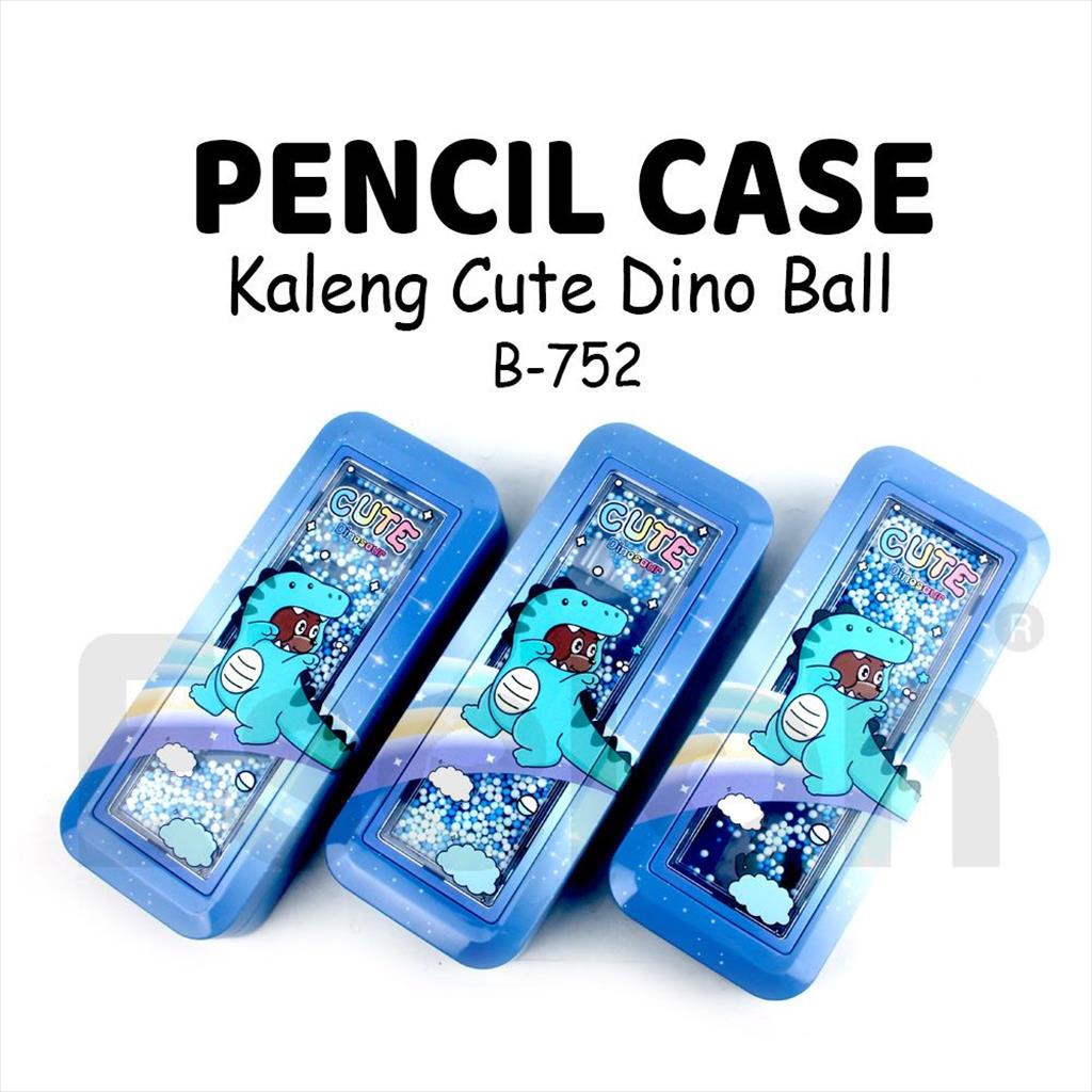 

KOTAK PENSIL KLG CUTE DINO + MAINAN BOLA WRNA / XIAO LING JING B-752