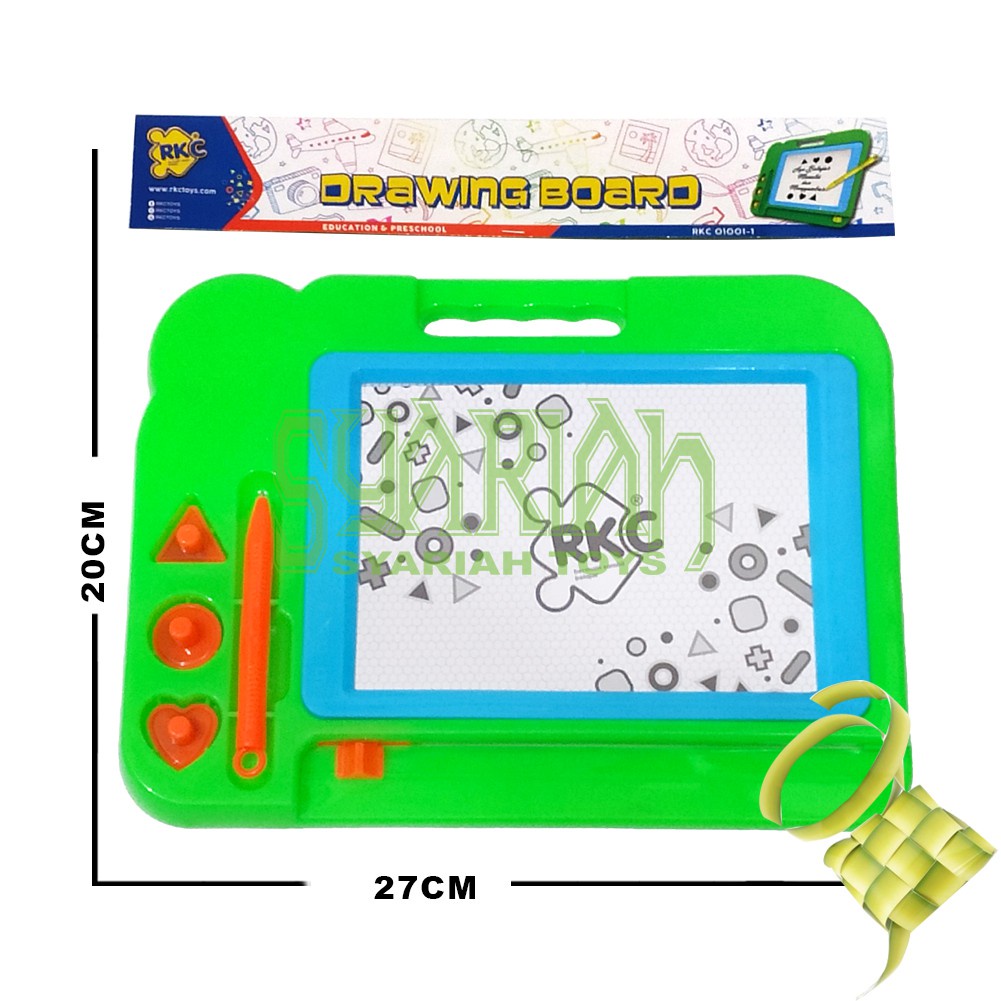 

DRAWING BOARD MAGNETIC / PAPAN TULIS MAGNETIK / HAPUS GAMBAR TULIS EL KOTAK