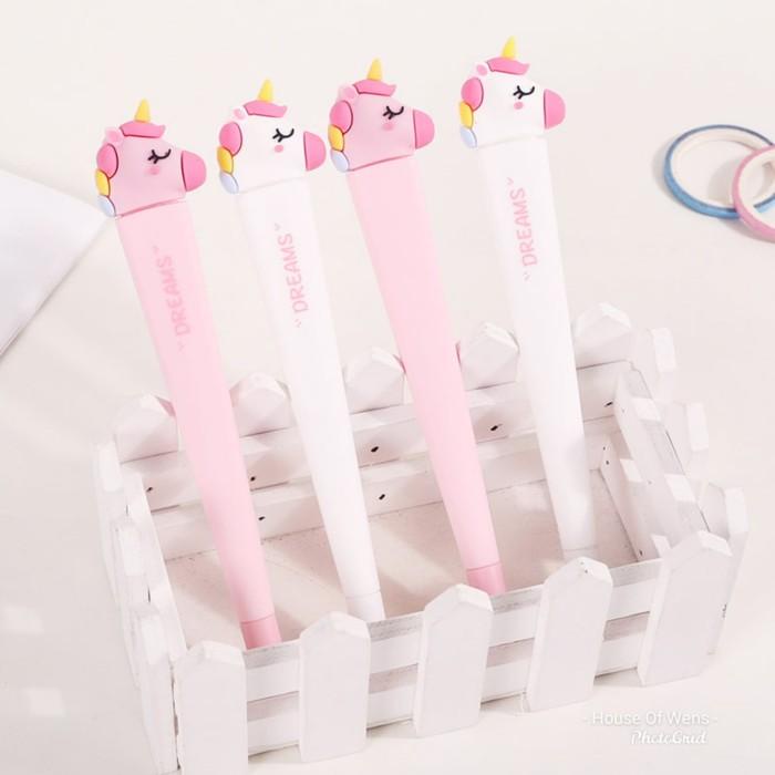 

Dreams Unicorn Gel Ink Pen - Pulpen Gel Unicorn