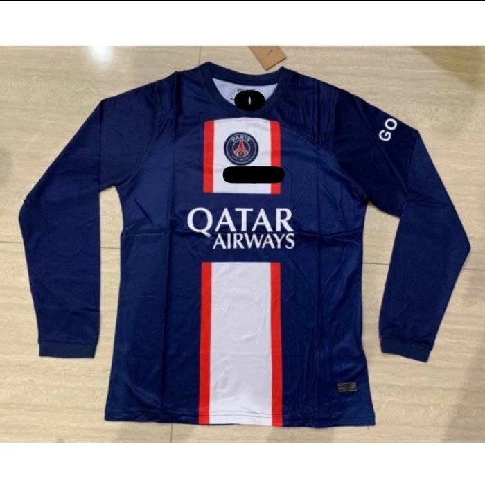 TERMURAH JERSEY BOLA PSG HOME LONGSLEEVE LS LENGAN PANJANG 2022 / 2023
