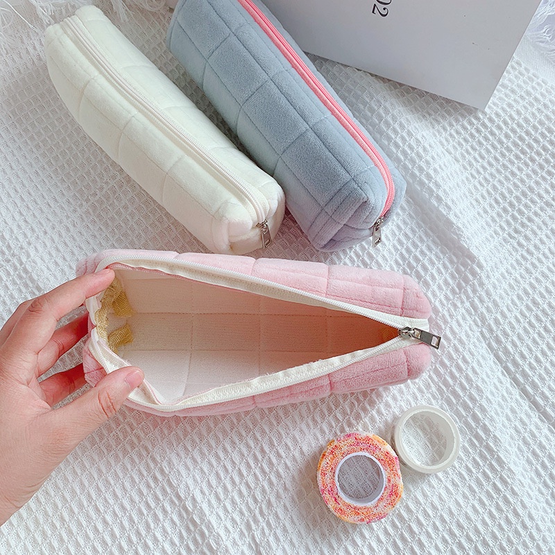 

MURMURE PENCIL CASE TEMPAT PENSIL POUCH MAKE UP TAS MUJI STYLE TAS PENA PULPEN BESAR