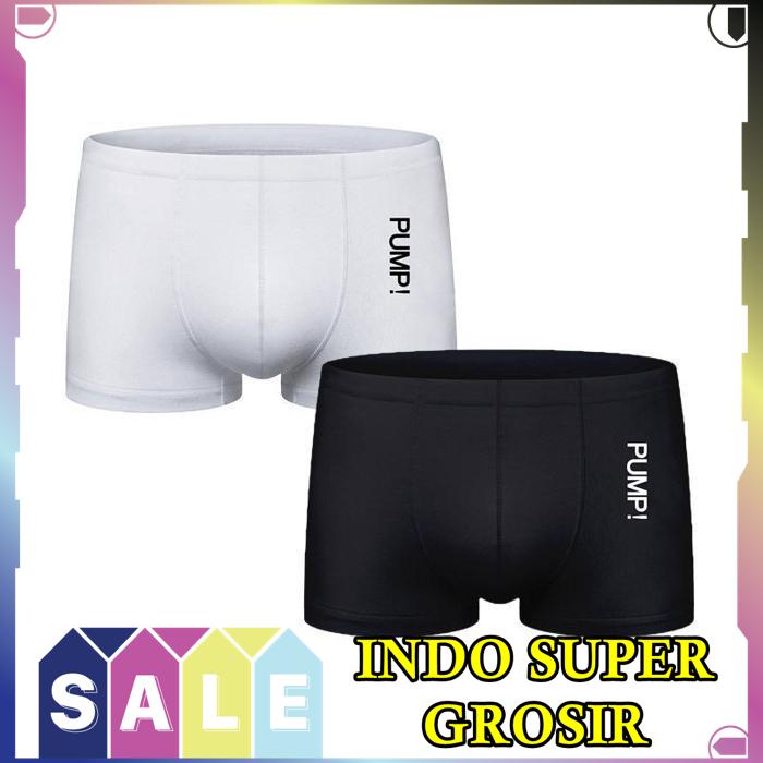 BOXER PRIA PUMP KATUN PU CELANA DALAM PRIA PUMP. MEN'S UNDERWEAR BOXER PRIA DEWASA / BOXER PRIA SEXY