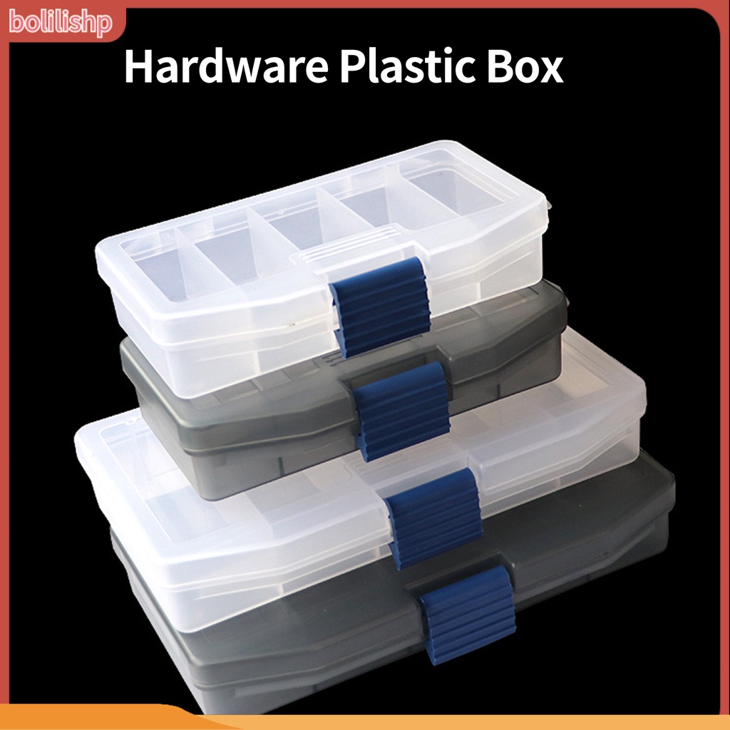 [Bolilishp] lure Box Multifungsi Tahan Debu Portabel 5kisi Alat Pancing Fishing Gear Storage Box Peralatan Pancing