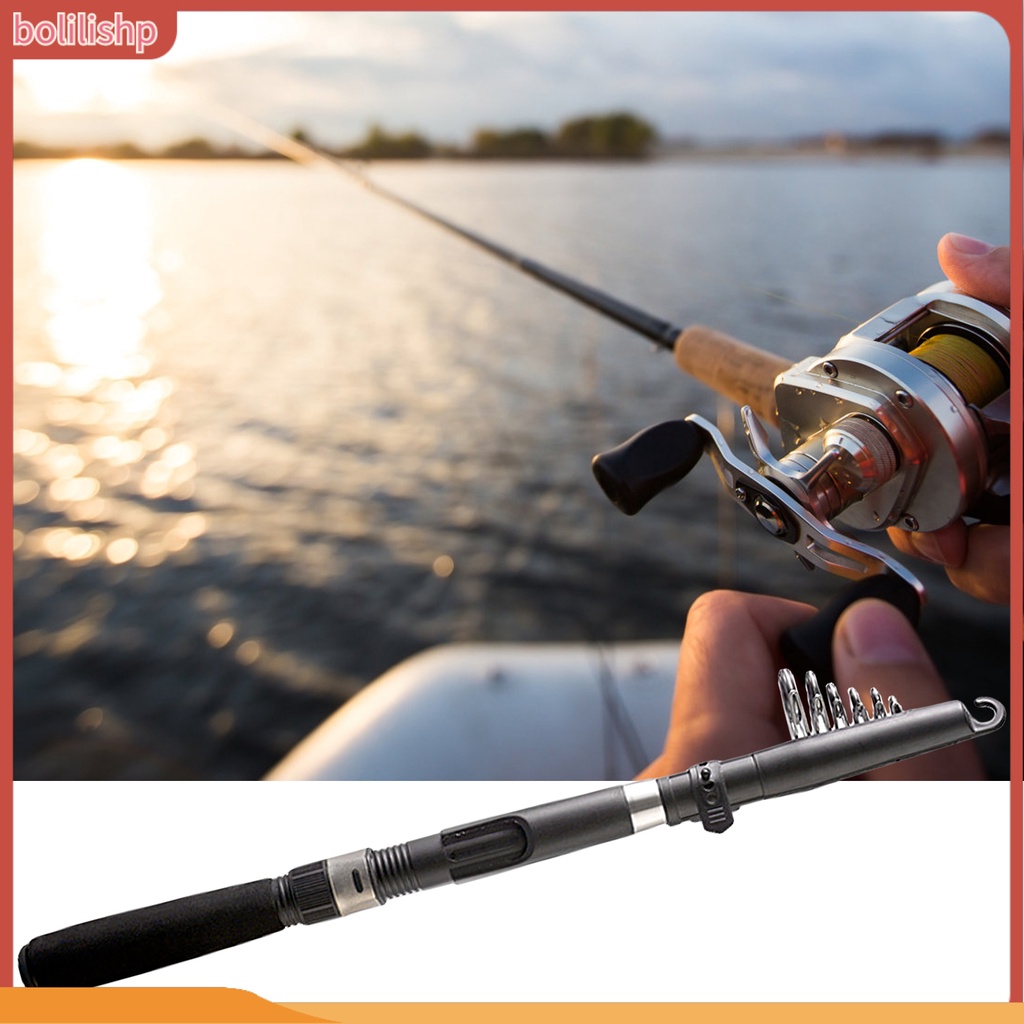 [Bolilishp] 1.8-3.6m Ergonomic Handle Ceramic Guiding Ring Flexible Spring Sensitive Tip Fiberglass Sea Rod Air Asin Air Tawar Telescopic Fishing Rod Untuk Pecinta Memancing