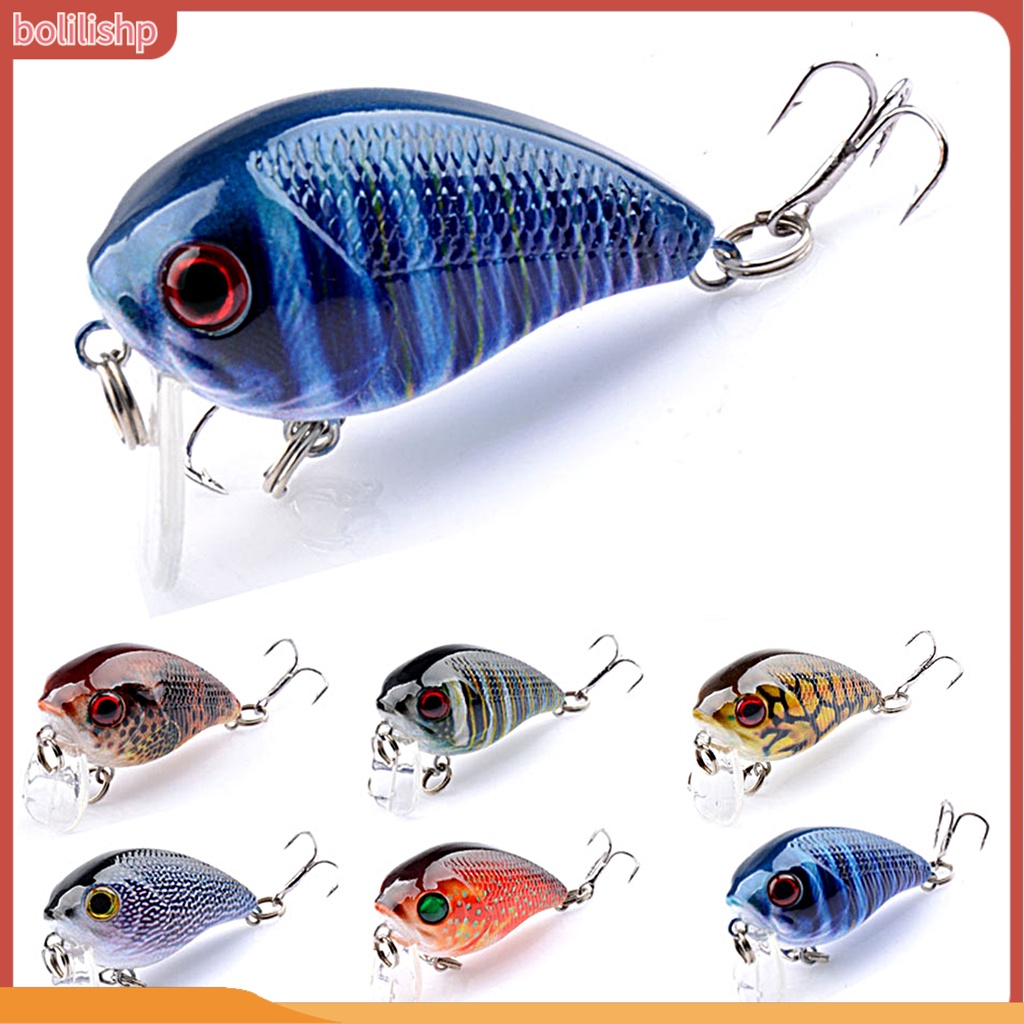 [Bolilishp] 6.5g Umpan Pancing Tenggelam Warna-Warni Tahan Lama Alami Gaya Renang Dapat Bergerak Crankbait Warna Terang Ringan Tekstur Hidup Keras Umpan Pancing Alat Pancing