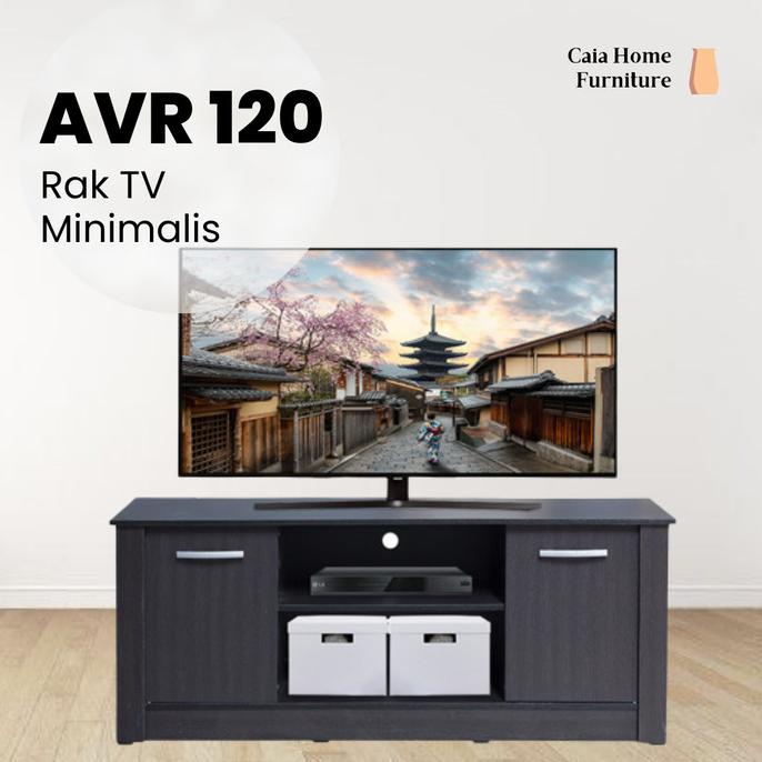 Rak Meja Tv Modern Minimalis Murah Kapasitas 43" Inch Avr 120