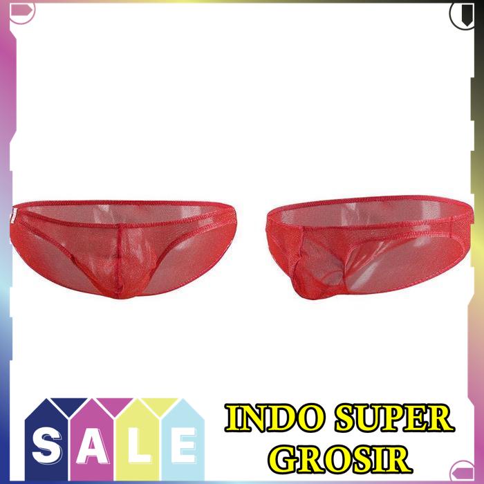 BIKINI BRIEF PRIA TRANSPARENT. CELANA DALAM TRANSPARAN PRIA.  BIKINI  BRIEF PRIA CELANA DALAM PRIA B