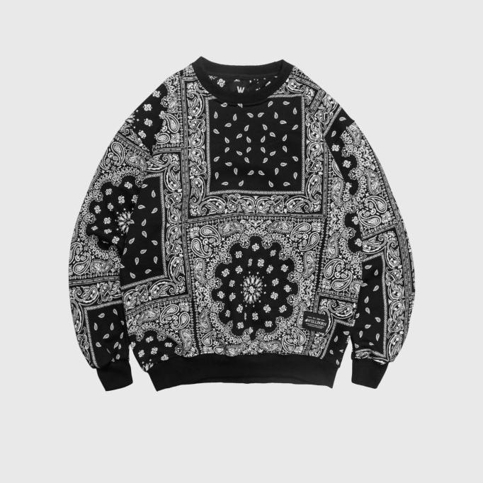 Wellborn Crook CN Sweater BLACK