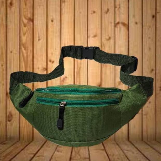 Terbaru Tas Pinggang Pria Wanita Durable Merah Hijau Army
