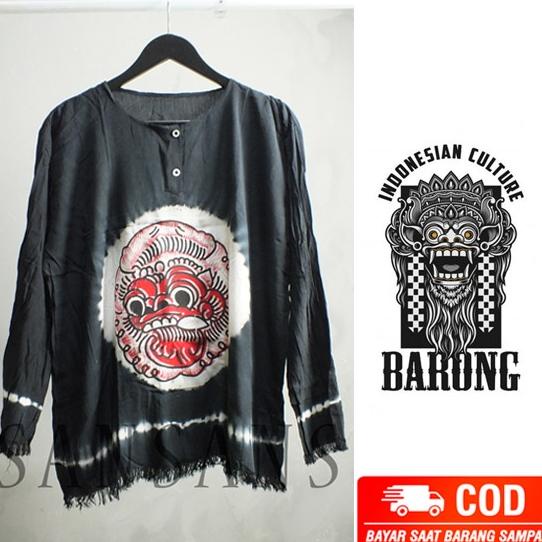 Terlaris Orinal Baju Barong Bali Pria Dan Wanita Lengan Panjang