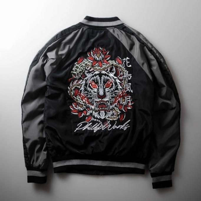 JAKET SUKAJAN ORIGINAL PHILLIPWORKS SILVER TIGER BEST SELLER