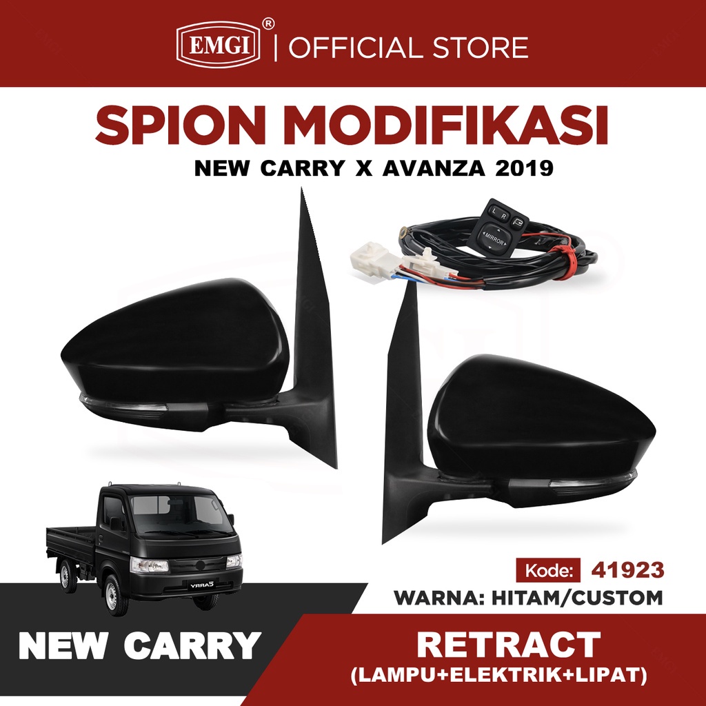 Modifikasi Spion Mobil New Carry Housing Avanza 2019 - Lipat