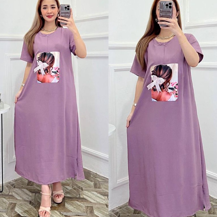 [ SALE ]  DRESS CRINKLE BLINK MOTIF PITA TIMBUL TALI SAMPING / DASTER CRINKLE AIRFLOW VIRAL BUSUI