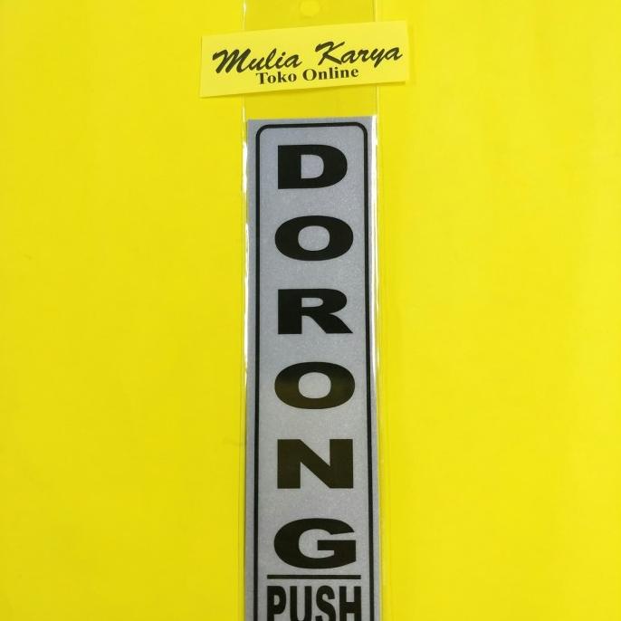 

Diskon Bulan Ini Sign Label Tarik Dorong / Bh