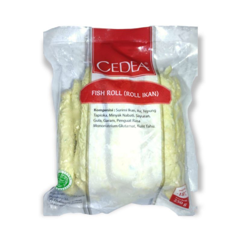 

Fish Roll Cedea 250gr 100% HALAL