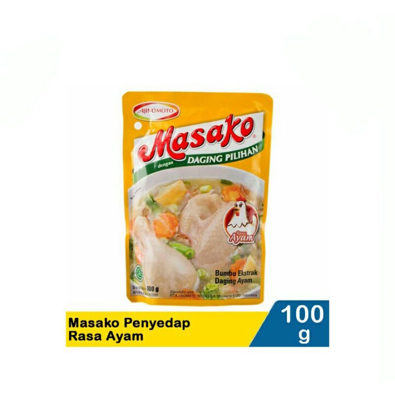 Ajinomoto Penyedap Rasa Masako Ayam100G