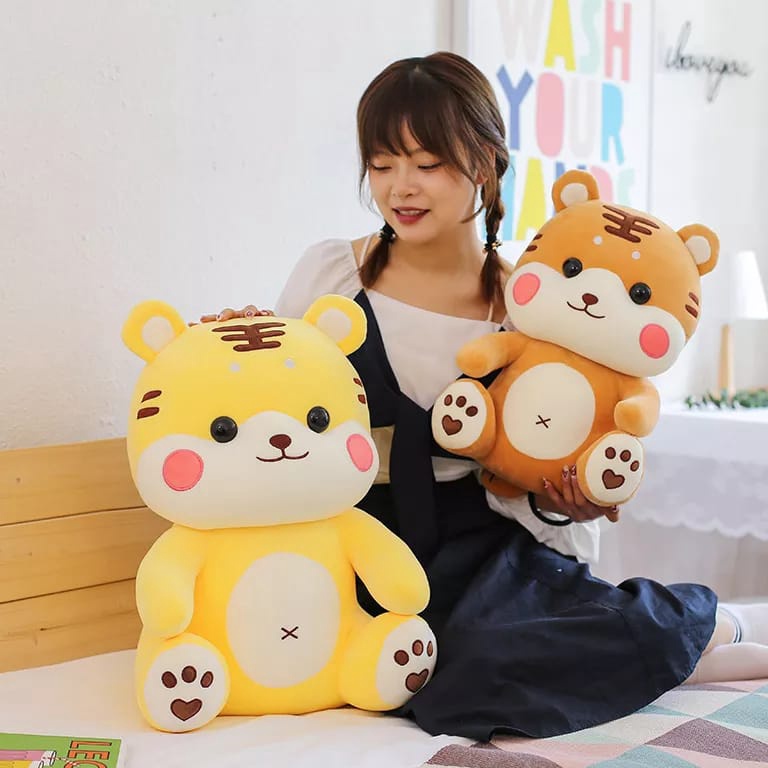 CY.7Jn23ғ ▪ Boneka Tiger Harimau Lucu dan Imut Ukuran 35 cm
