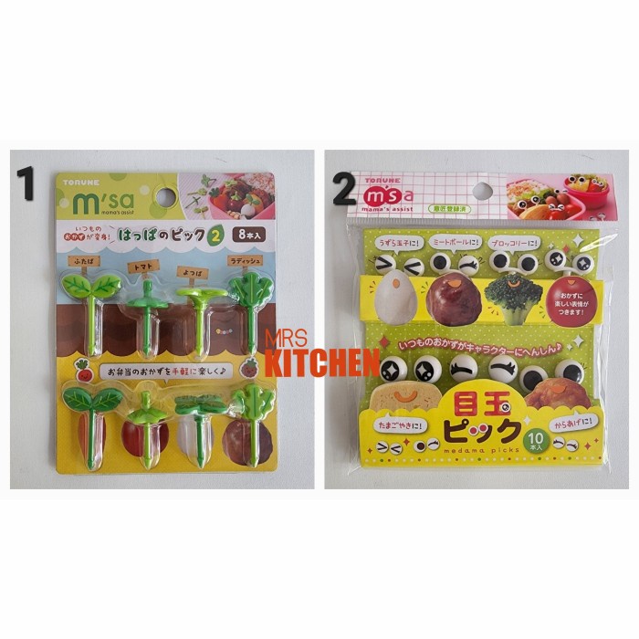 Terlaris Torune Bento Picks Daun Mata Tusukan Bento Tusuk Buah Makanan Anak Ori