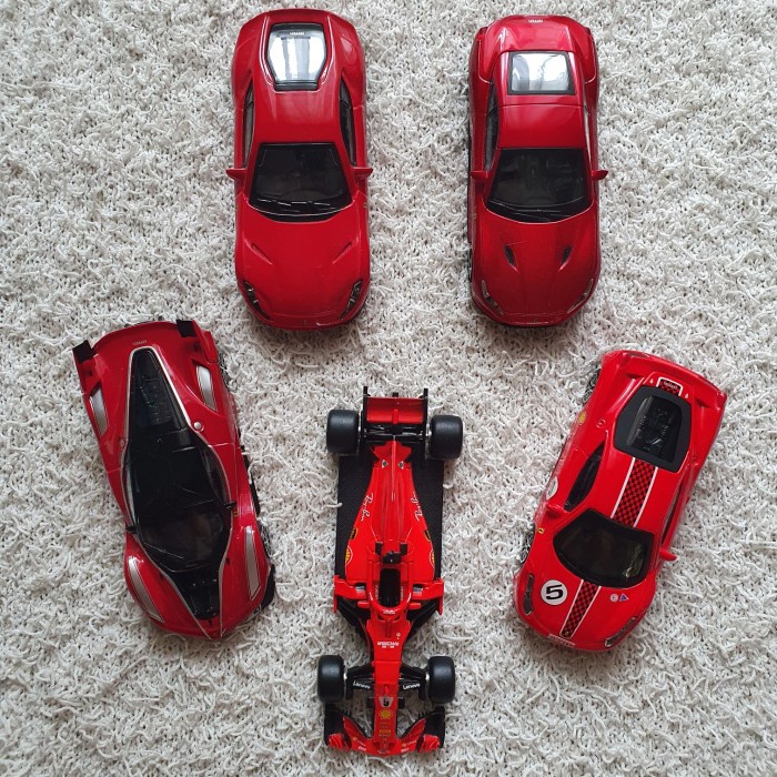 Shell Ferrari Collection Mobil Mainan Ori