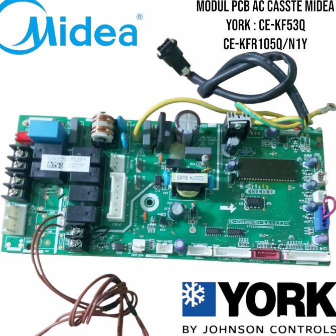 ] modul pcb ac casste midea york : CE-KF53QCE-KFR105Q/N1Y Original 100%