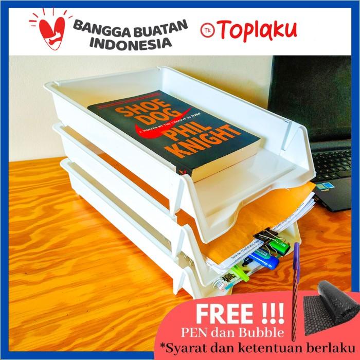

Rak Dokumen Kertas F4 3 Susun Meja Paper Tray Document File