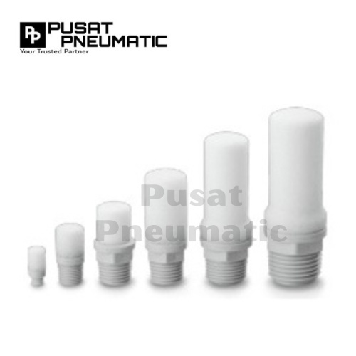 AN 20-02 Fitting Silencer Angin Drat 1/4 Inch SMC