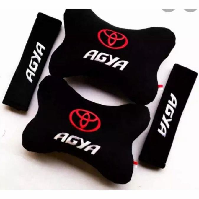 aksesoris bantal mobil agya terbaru