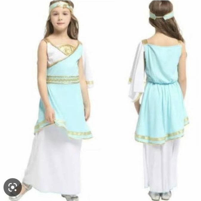 Sewa Baju Yunani Anak Perempuan
