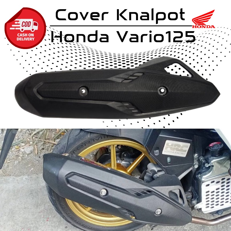 cover knalpot vario 125 techno tutup knalpot vario 125 techno CKD