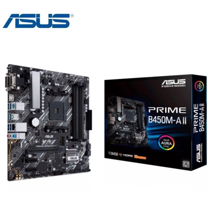 ASUS PRIME B450M-A II (Socket AM4)