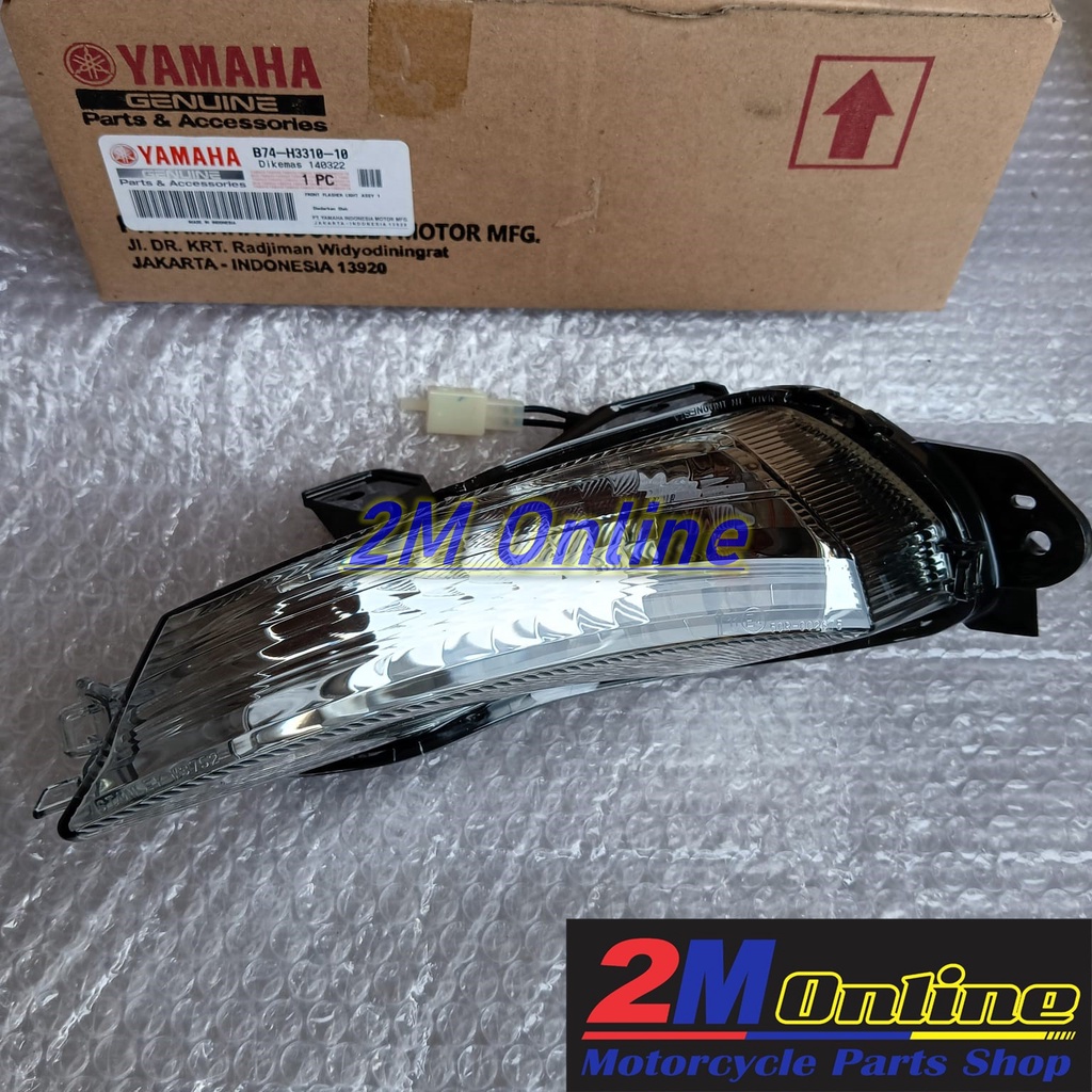 B74-H3310-10 Sein Riting XMAX 250 Depan Kiri Ori YGP