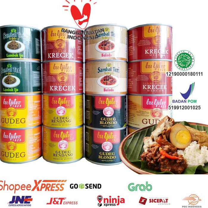 

jh✩Dijual Murah✺➘ PROMO GUDEG KALENG BU TJITRO | SAMBAL KRECEK | SAMBEL TERI | GUDEG OLEH OLEH JOGJA S46