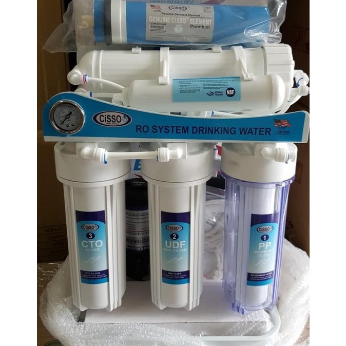 Mesin RO 500 gpd cisso filter air minum reverse osmosis 500gpd