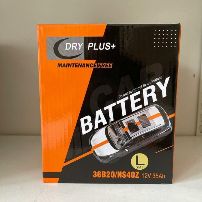 Terlaris Ecu Aki / Accu Mobil Agya, Ayla,Grand Livina, Altis,Brio Ns40Zl Aki Kering