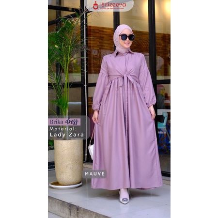 BRIKA DRESS by ORIZEEYA ORIGINAL | GAMIS POLOS LADY ZARA