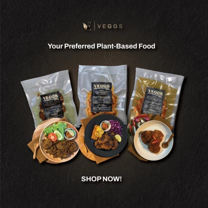 

Meatless Plant-Based Starter Pack by Veggs Vegan Vegetarian Frozen