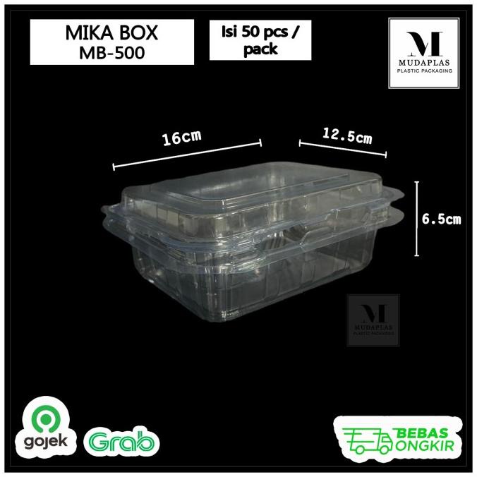 Aksesoris Dapur Mika Box Salad Buah Sayur Mb 500 / Box Mika Buah Sayur Salad Original