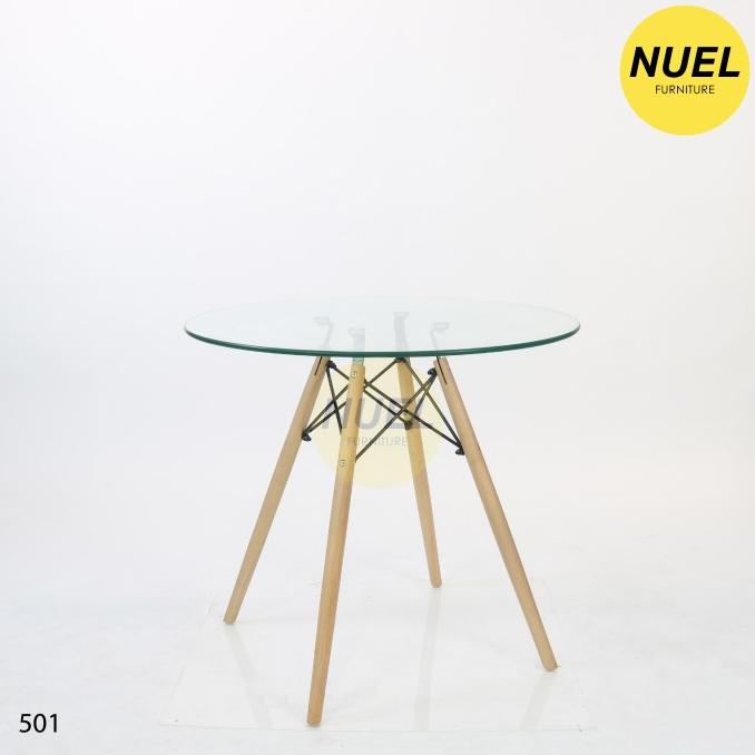 :>:>:>:>] Meja Cafe Kaca Minimalis | Meja Kaca Bundar | Meja Bar Kaca