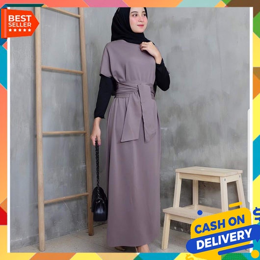 Gamis Lebaran Wanita Terbaru 2023 Dewasa Mewah Jumbo Setelan Games  Khimar Syari Cadar Atasan Games2
