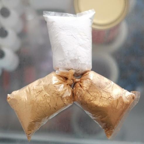 

] Pearl / Gold Powder LIGHT GOLD 100gr