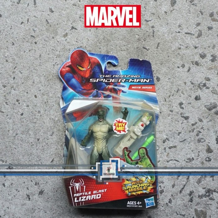MUST HAVE THE AMAZING SPIDERMAN REPTILE BLAST LIZARD 3,75 FIGURE MARVEL UNIVERSE TERMURAH