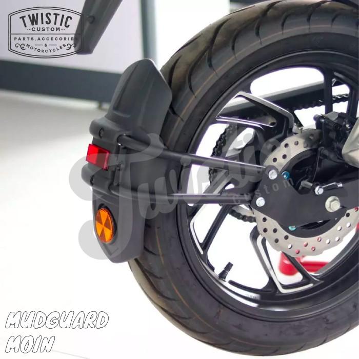 Spakbor Mudguard Moin Belakang Motor Custom Universal