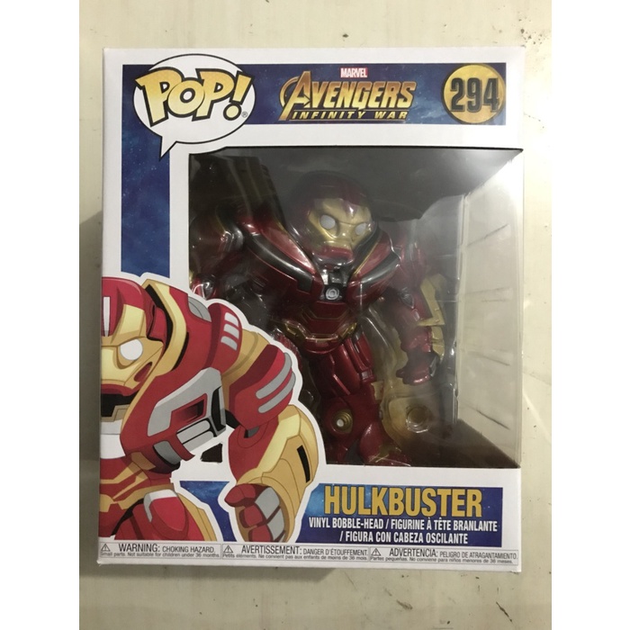 Funko Pop Marvel: Avengers Infinity War - Hulkbuster (6 Inch)
