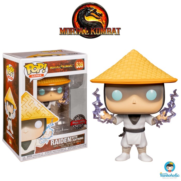 Funko Pop Games Mortal Kombat - Raiden With Lhtning [Exclusive] 539