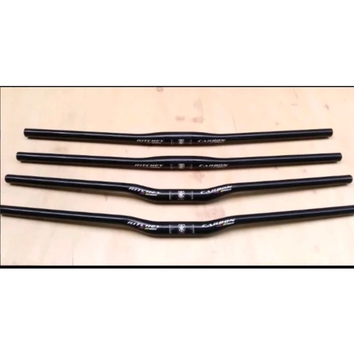 Terlaris Ritchey Handlebar Full Carbon Fiber Rise Flat 31.8Mm - Stang Sepeda